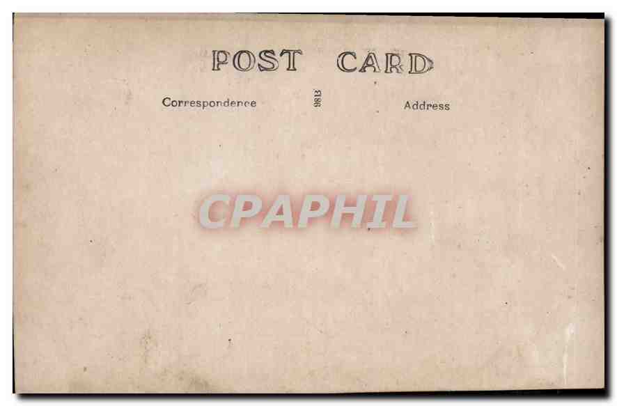 CARTE PHOTO Enfant Communiant — Verso