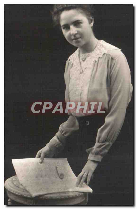 CARTE PHOTO Femme