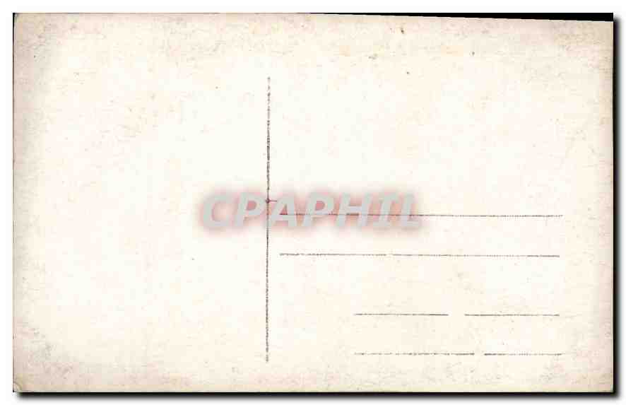 CARTE PHOTO Femme — Verso
