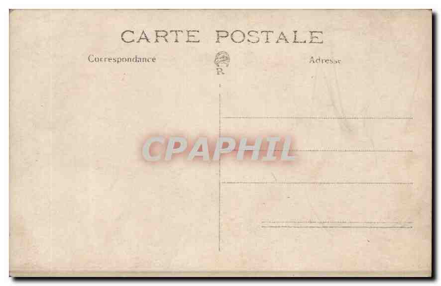 Paar im Garten — 1920er Jahre — unbekannter Verlag — Rückseite