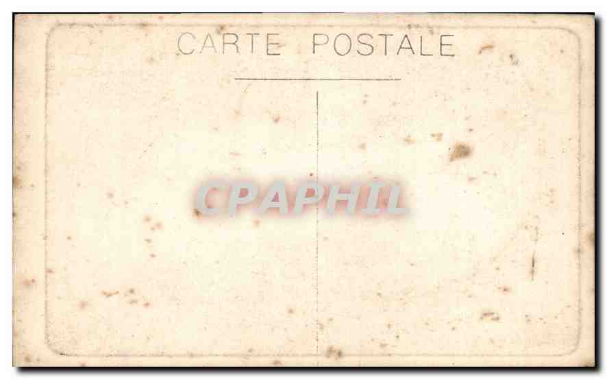 CARTE PHOTO Enfant  — Verso