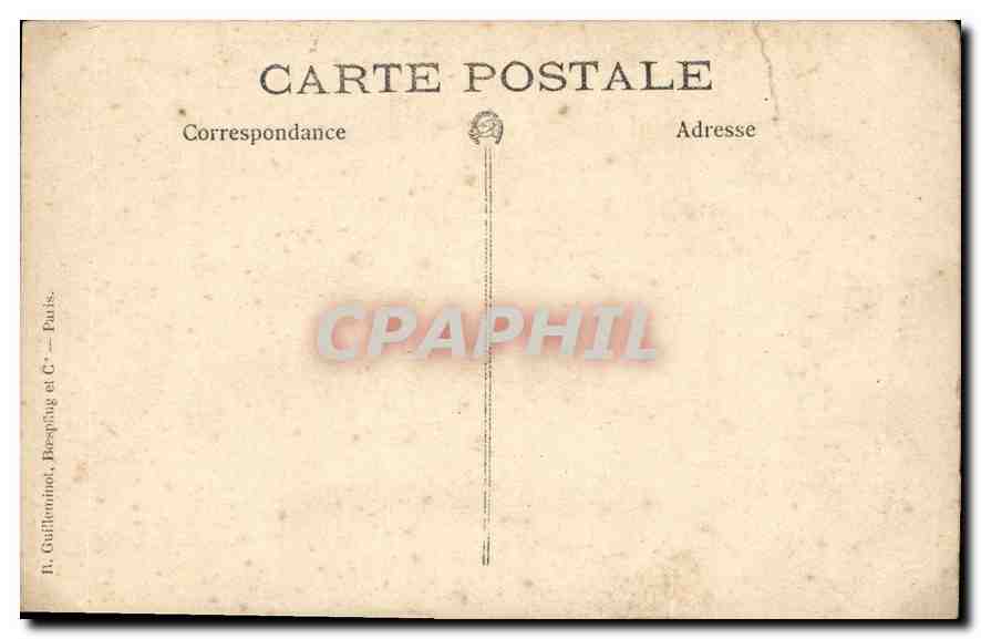 CARTE PHOTO Femme — Verso