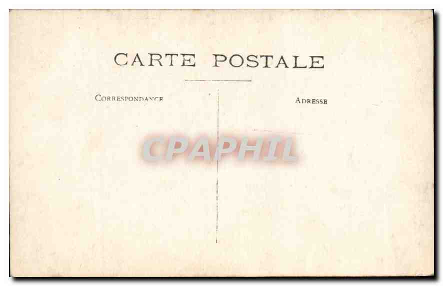 CARTE PHOTO Femme Enfants — Verso