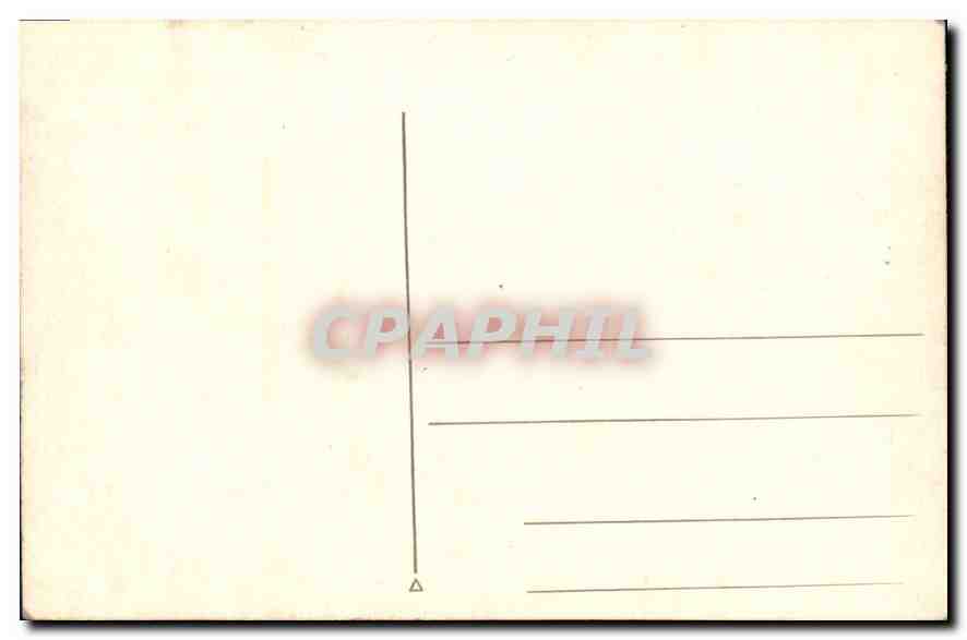 CARTE PHOTO Ville bombardee Militaria — Back