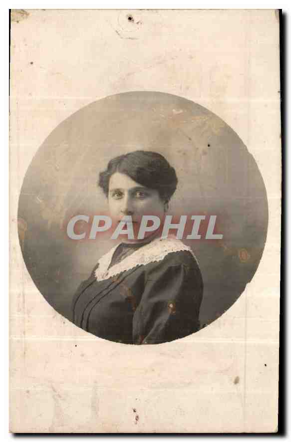 CARTE PHOTO Femme