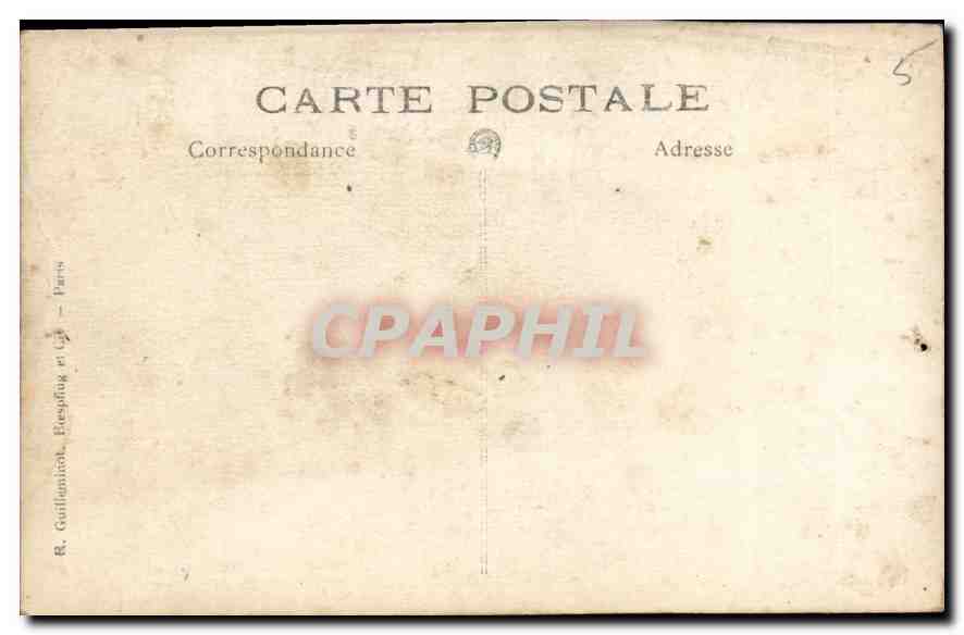 CARTE PHOTO Femme — Rückseite