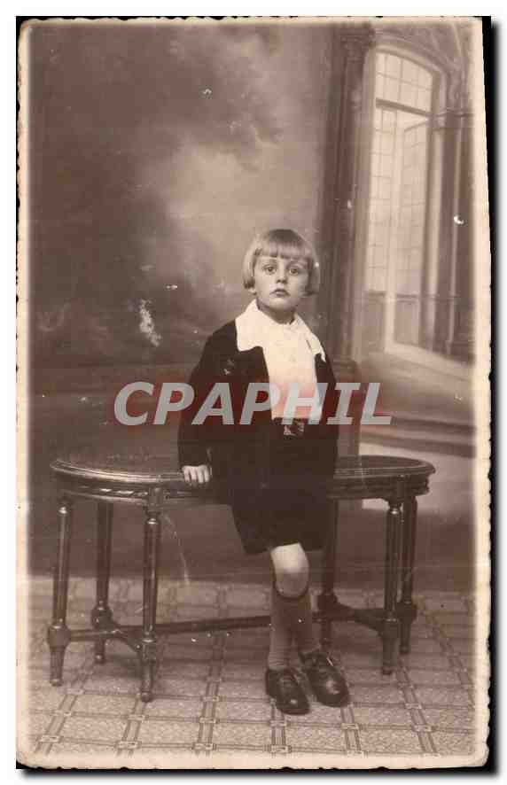 CARTE PHOTO Enfant
