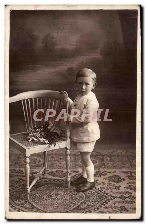 CARTE PHOTO Enfant