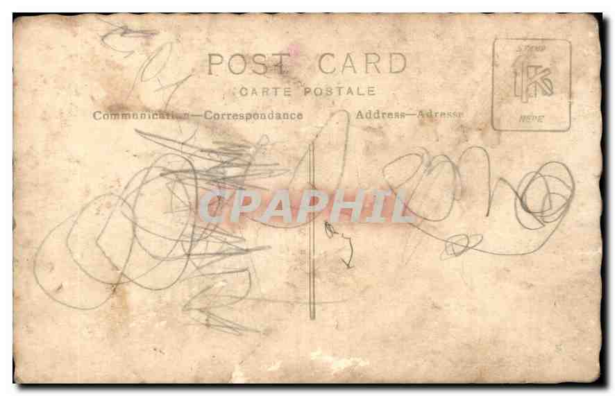 CARTE PHOTO Enfant — Rückseite
