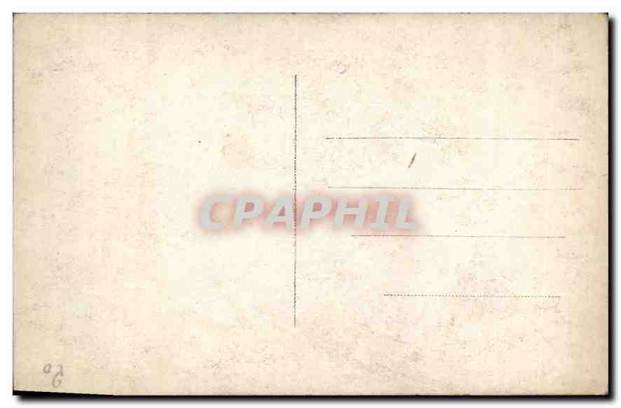 CARTE PHOTO Femme Religieuse — Verso
