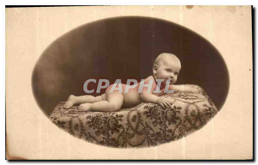 CARTE PHOTO Enfant Bebe