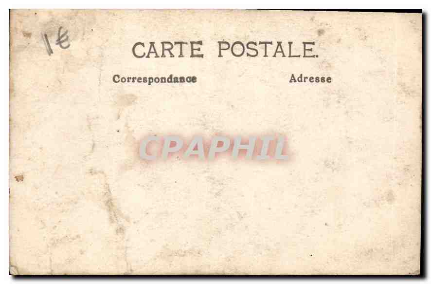 CARTE PHOTO Enfant — Verso