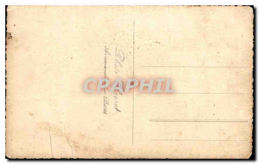 CARTE PHOTO Enfant Bebe — Rückseite