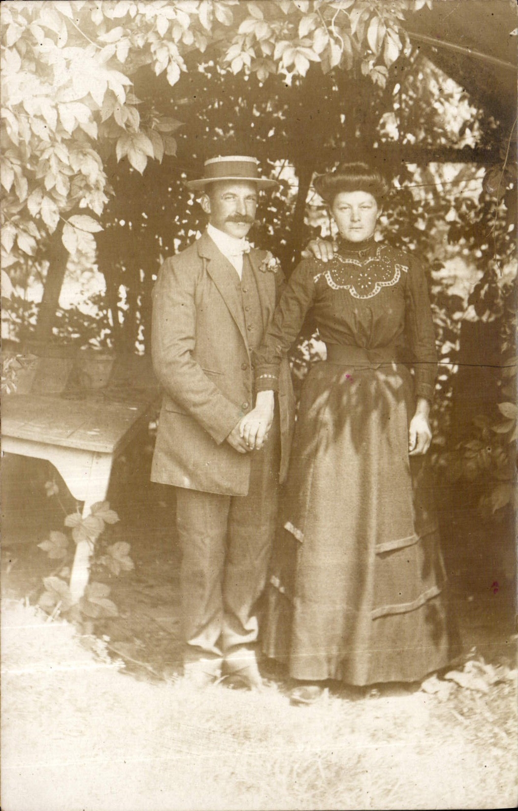 CARTE PHOTO Femme