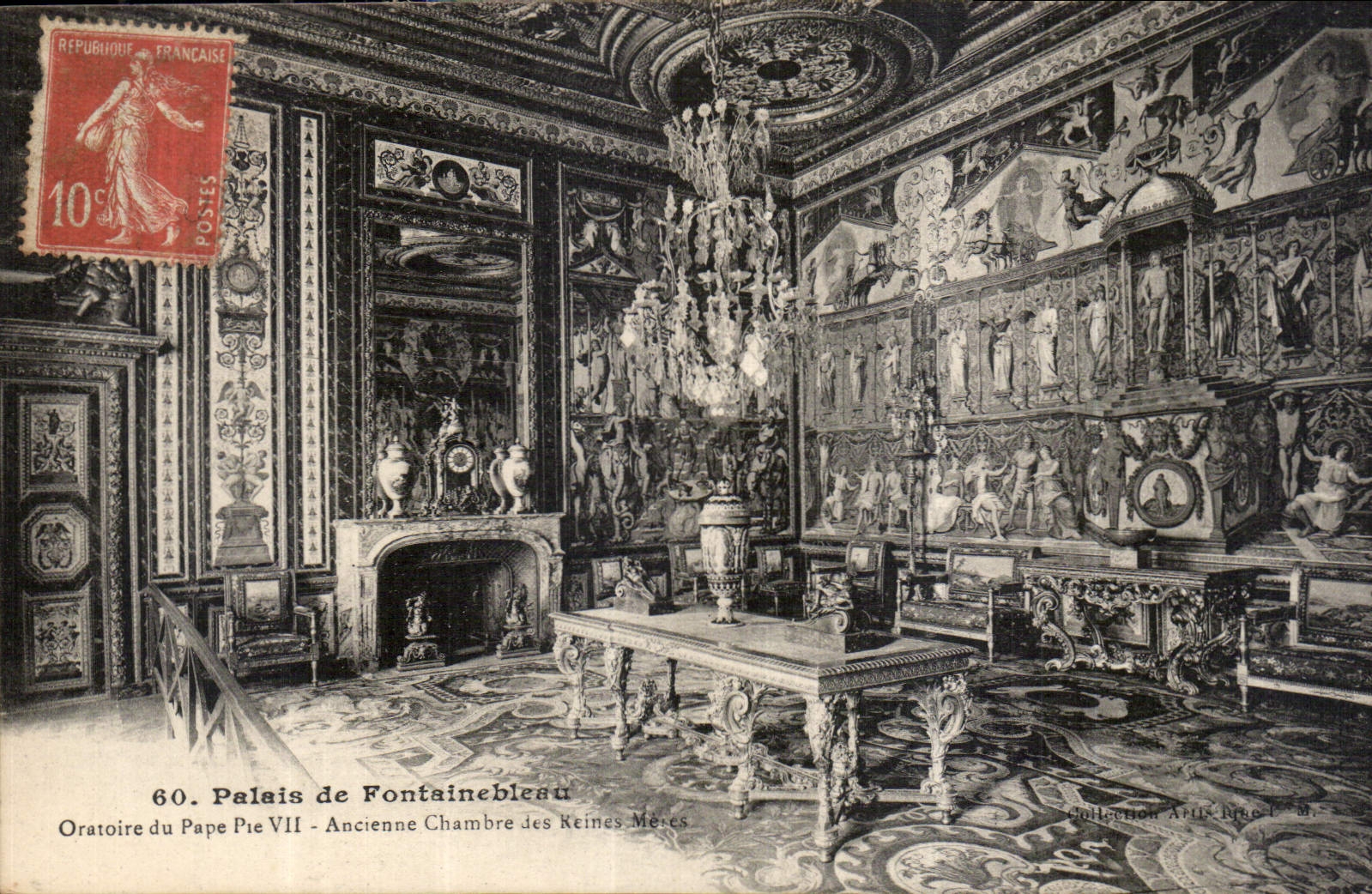 Palazzo di Fontainebleau — Oratorio del Papa Pio VII - Antica Camera delle Regine Madri — Collection Arts Libre