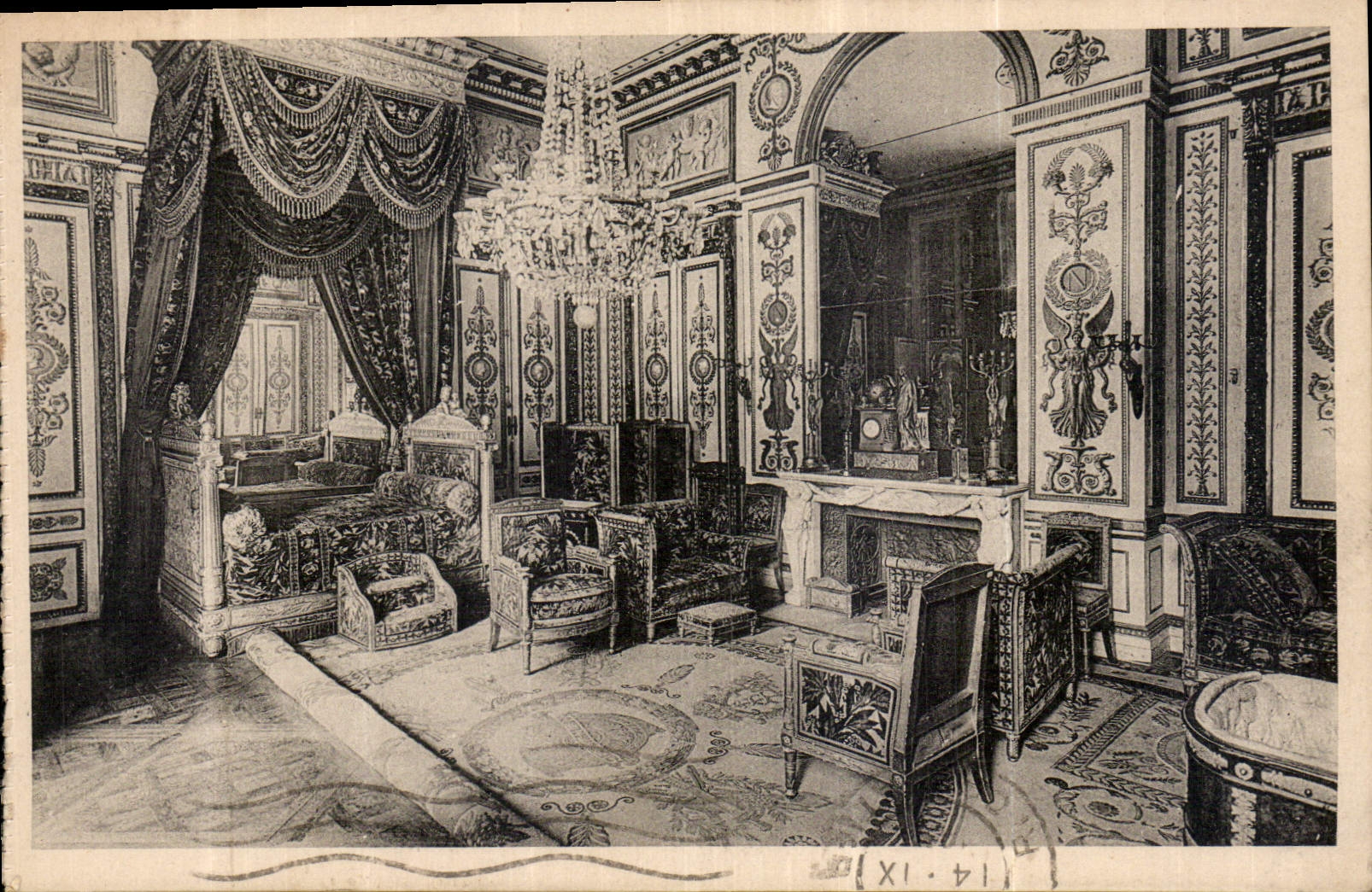 Camera di Napoleone I — Castello di Fontainebleau — Edizione dei Musei Nazionali