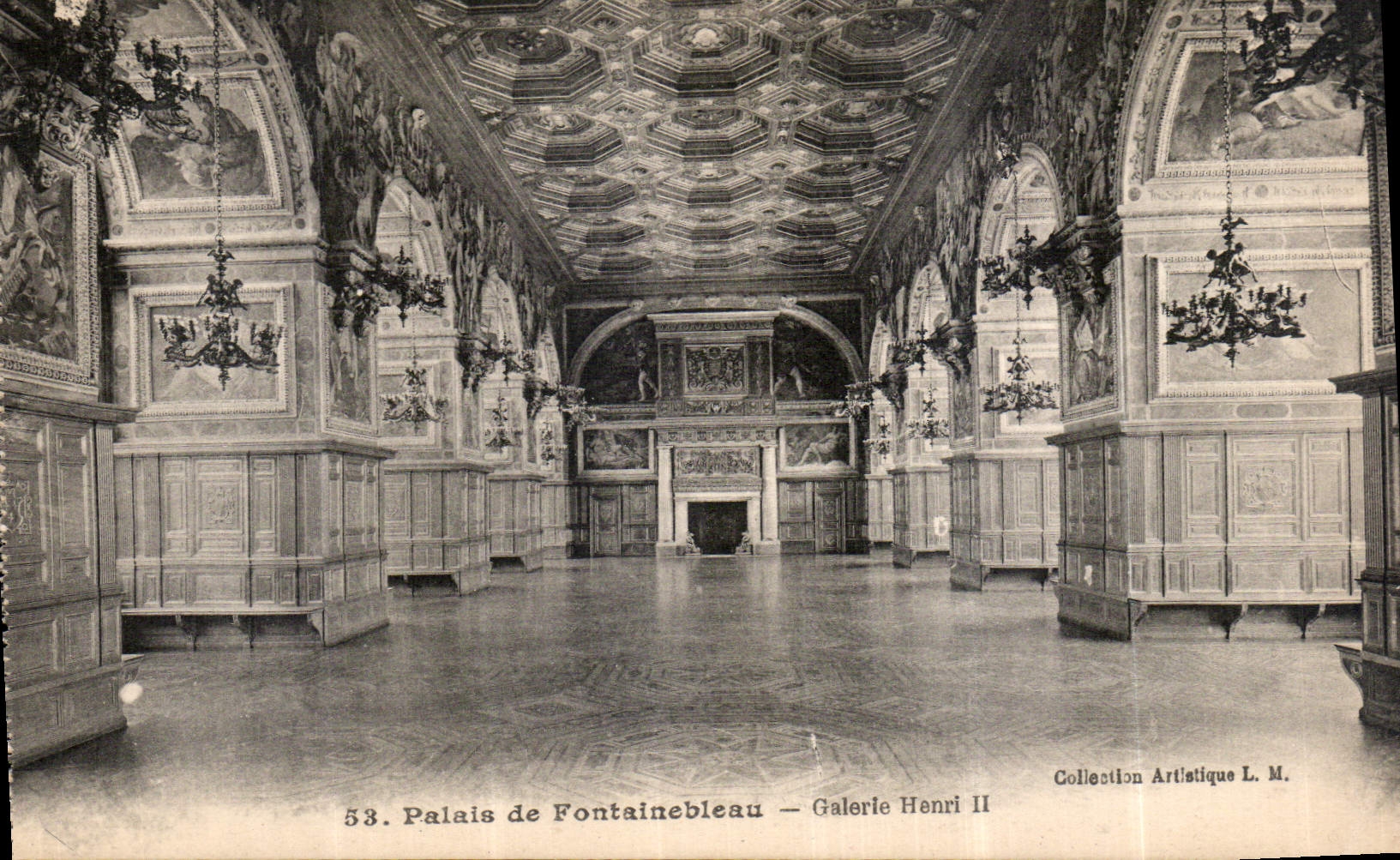 Palais de Fontainebleau — Galerie Henri II — Collection Artistique L. M.