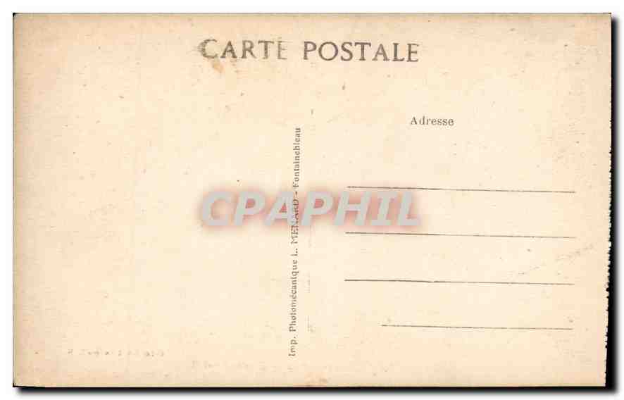 Palais de Fontainebleau — Galerie Henri II — Collection Artistique L. M. — Reverso