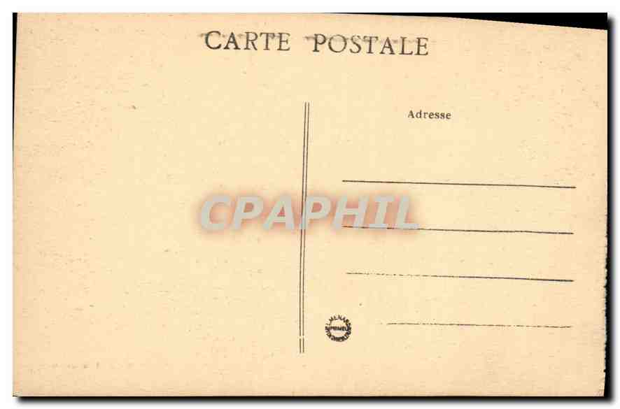 Palais de Fontainebleau — Le Château et l'Étang des Carpes — Éditeur : C. L. P. (n°8) — Reverso
