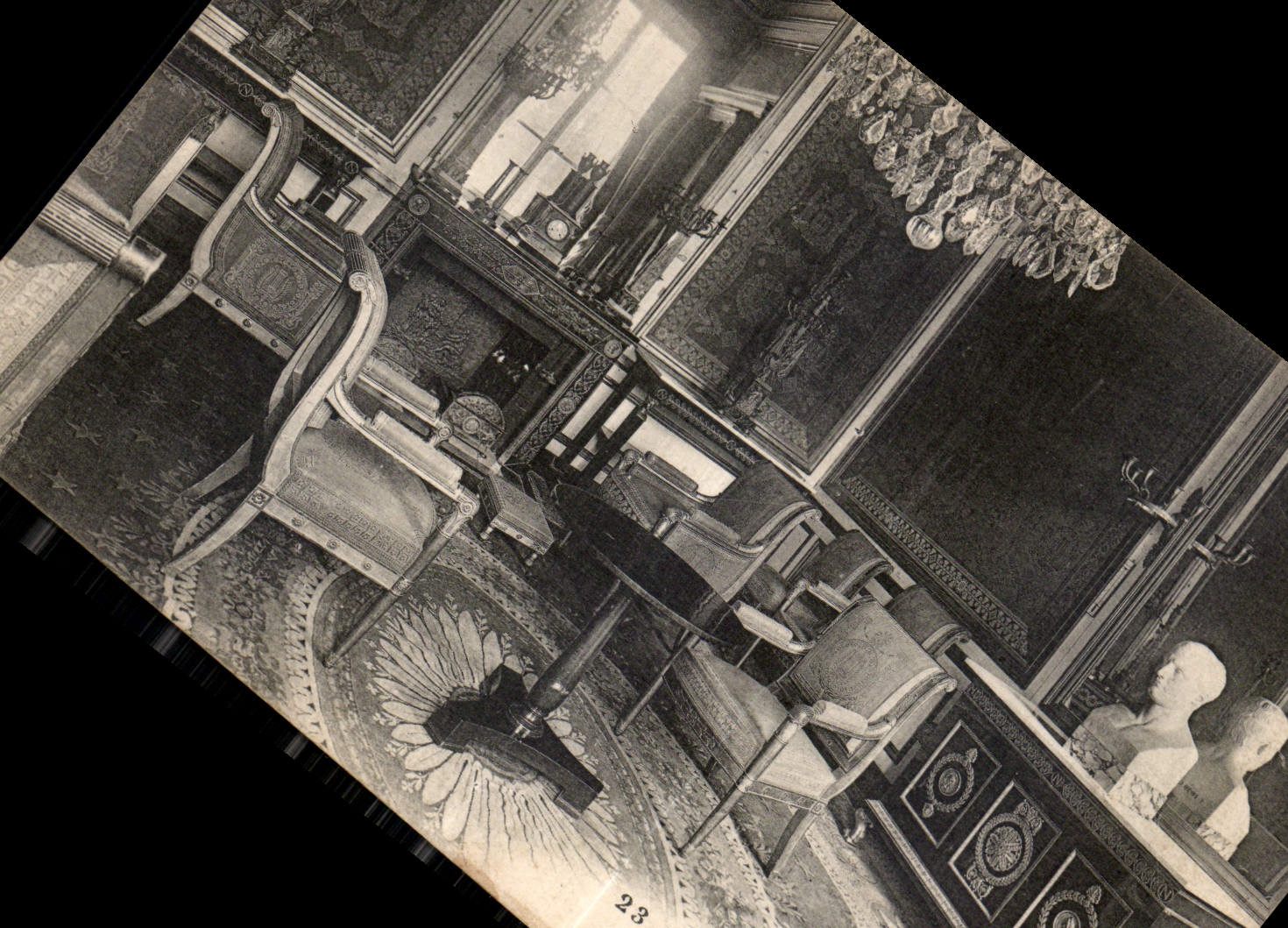 Rijkezaal — interieur van een particulier huis — uitgever S. M. N° 28
