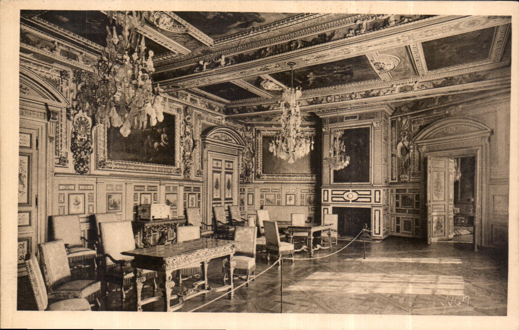 Palais de Fontainebleau — Salon Louis XIII — Éditions d'Art Vachon