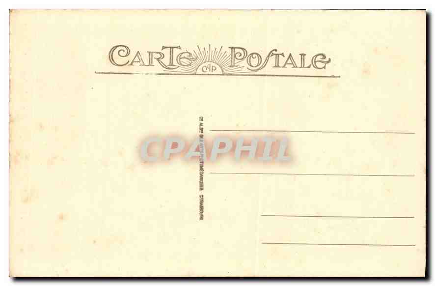 CPA Lourdes les Grottes du Roy Stalactites et Stalagmites  — Verso