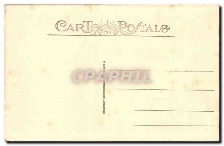 CPA Lourdes les Grottes du Roy Partie superieure de la Grande Salle  — Verso