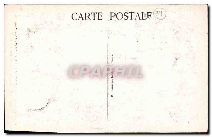 CPA Chateau de Villandry I et L Collection Carvallo le Christ en raccourci de Goya  — Rückseite