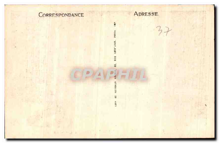 CPA Montresor I et L la Salle a manger  — Rückseite