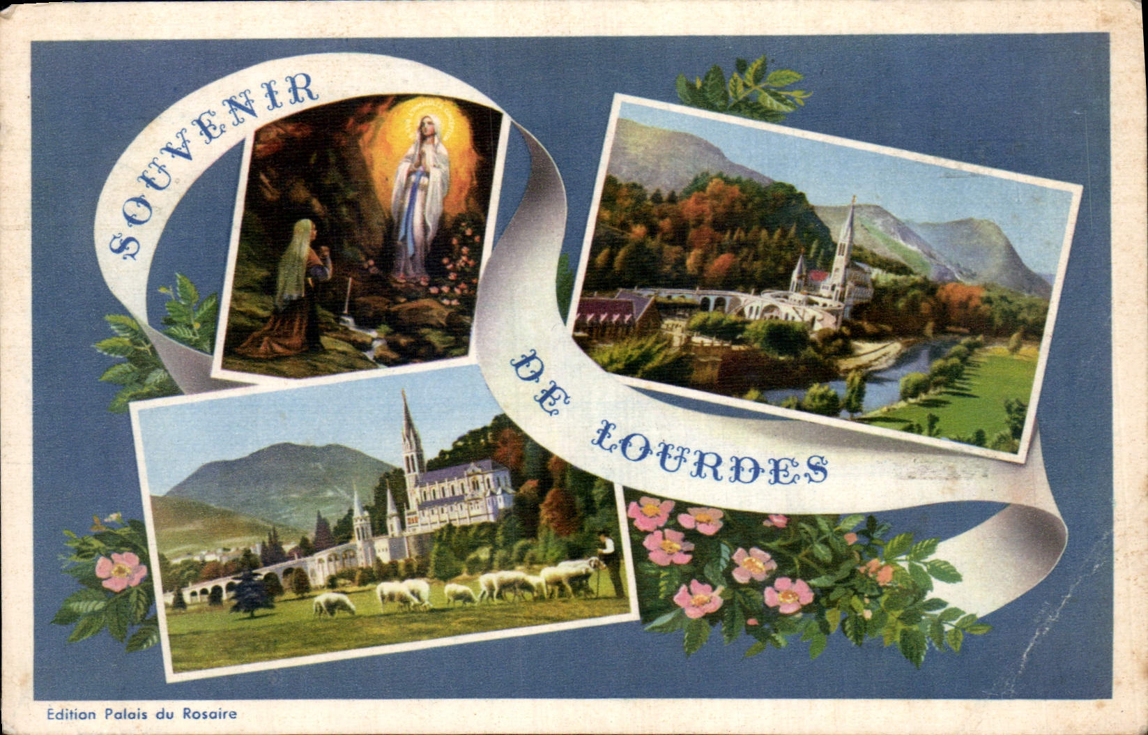 CPA Souvenir de Lourdes 