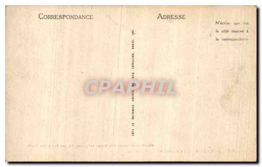 CPA Lourdes le Calvaire 1er Station  — Rückseite