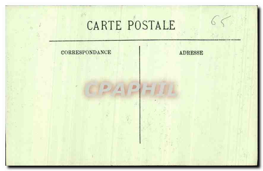 CPA Lourdes Notre Dame de Lourdes  — Verso