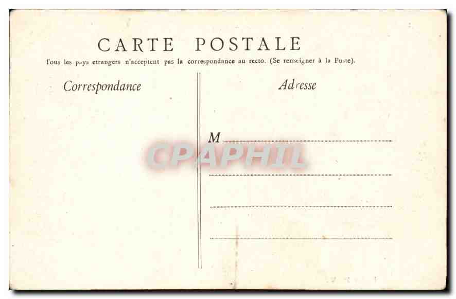 CPA Lourdes Station Calvaire Jesus est charge de sa Croix  — Verso
