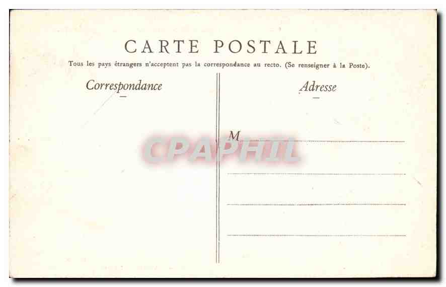 CPA Lourdes Funiculaire vue generale  — Rückseite