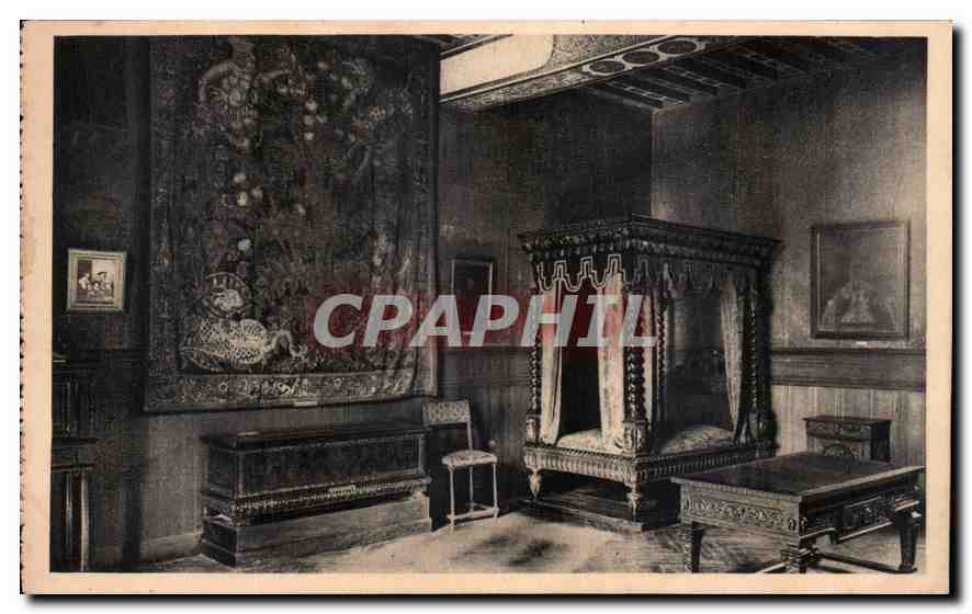 CPA Chateau d'Azay le Rideau I et L Chambre du Rez de Chaussee 