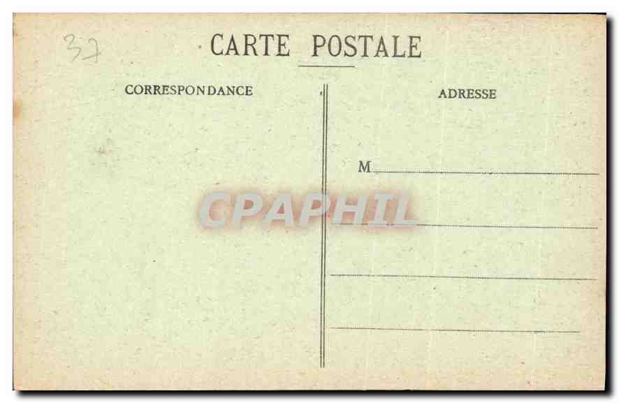 CPA Amboise le Chateau Porte de l'Ancien jeu de Paume contre Laquelle Charles VIII se blessa mortell — Rückseite