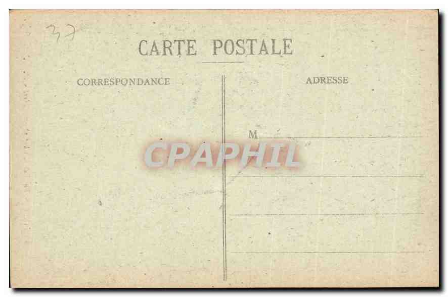 CPA Amboise Porte de la Chapelle St Hubert  — Rückseite