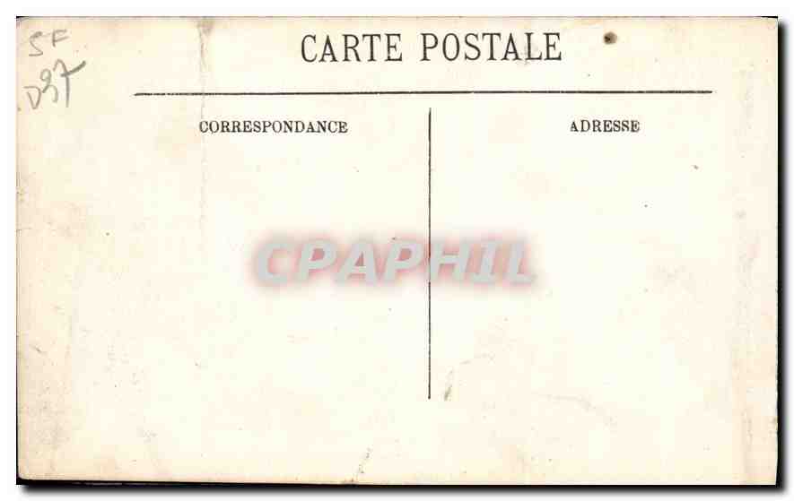 CPA Chenonceaux I et L le Chateau Facade Orientale  — Rückseite