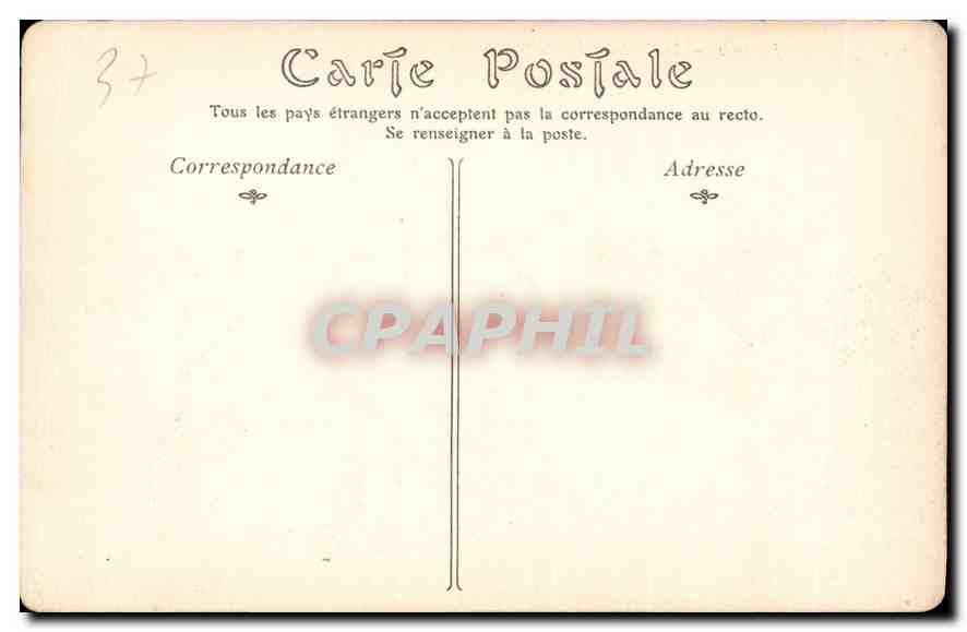 CPA Langeais Le Chateau Facade Meridionale  — Rückseite