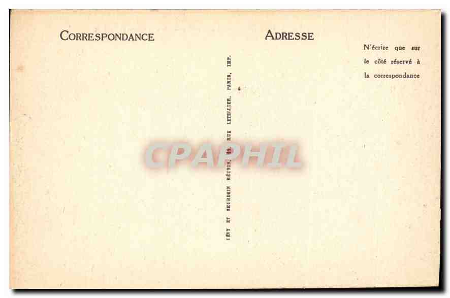 CPA Lourdes La Basilique et le Calvaire Breton  — Verso