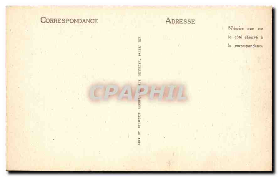 CPA Lourdes La Basilique et le Gave  — Verso