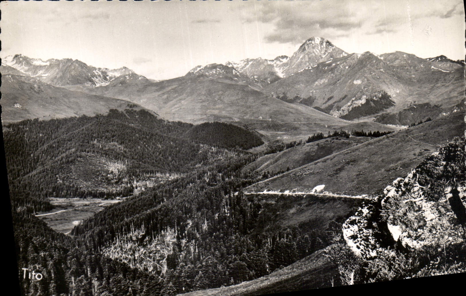 Col d'Aspin - Plataforma de Payolle - El Pic du Midi de Bigorre (2877 m) - M. Berjaud, 1170