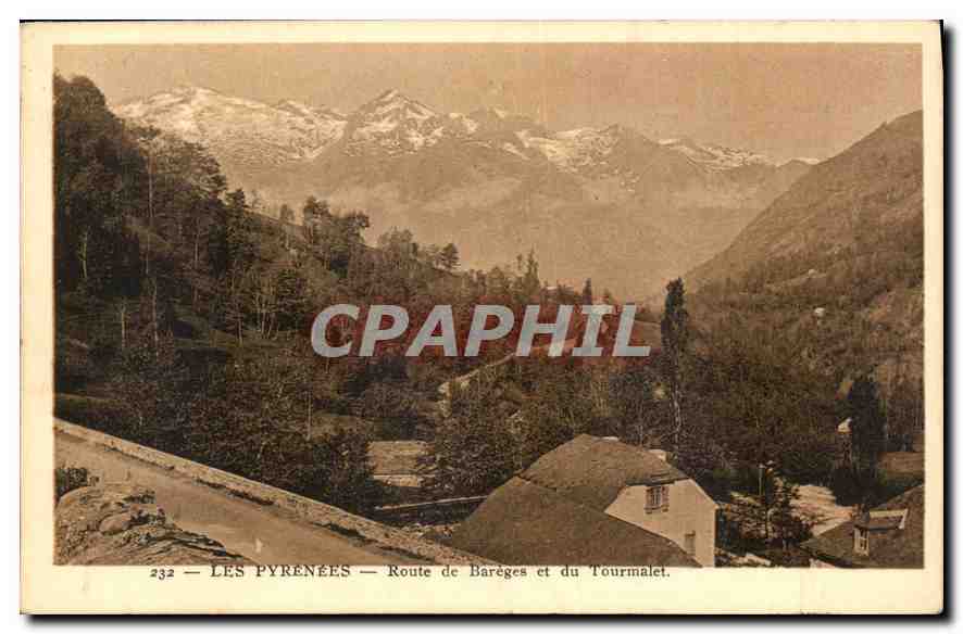Les Pyrénées — Route de Barèges et du Tourmalet — Édition Laforgue