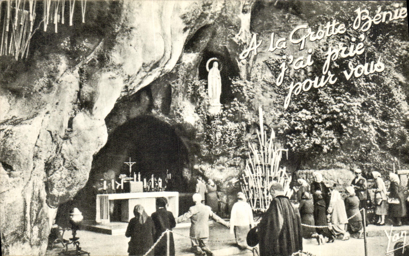 CPA Souvenir de Lourdes 