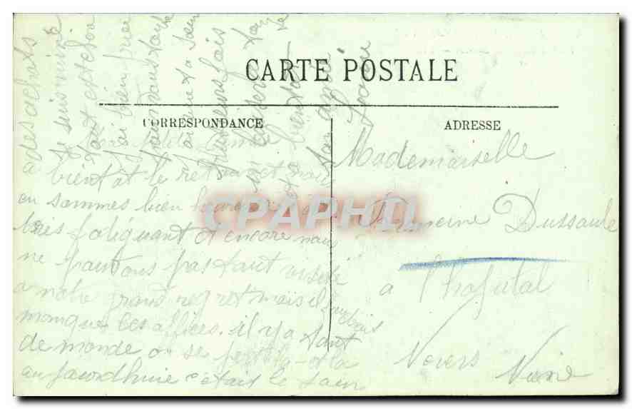 CPA La Vie de Bernadette Le Miracle de la Source  — Rückseite