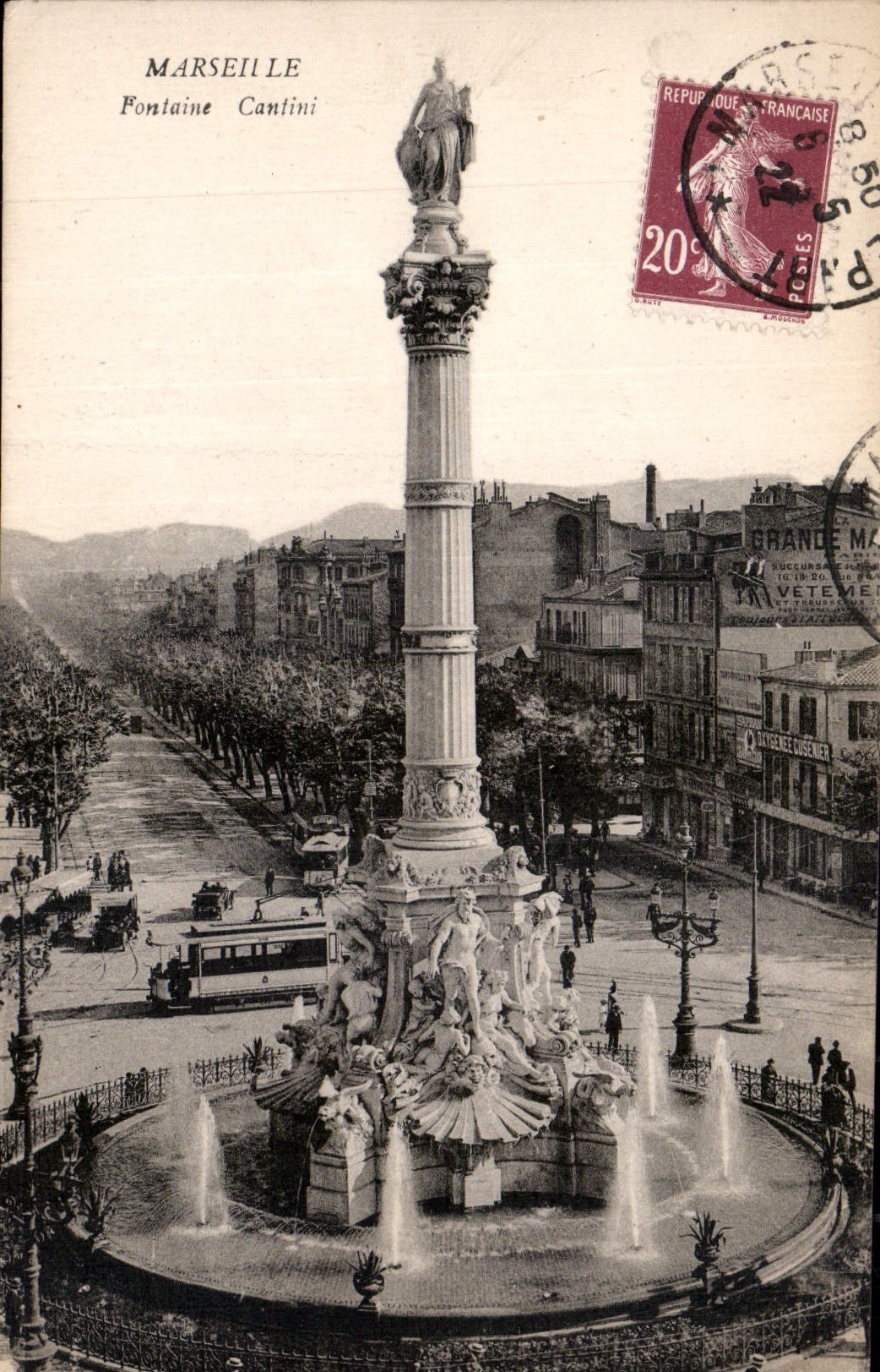 CPA Marseille Fontaine Cantini 