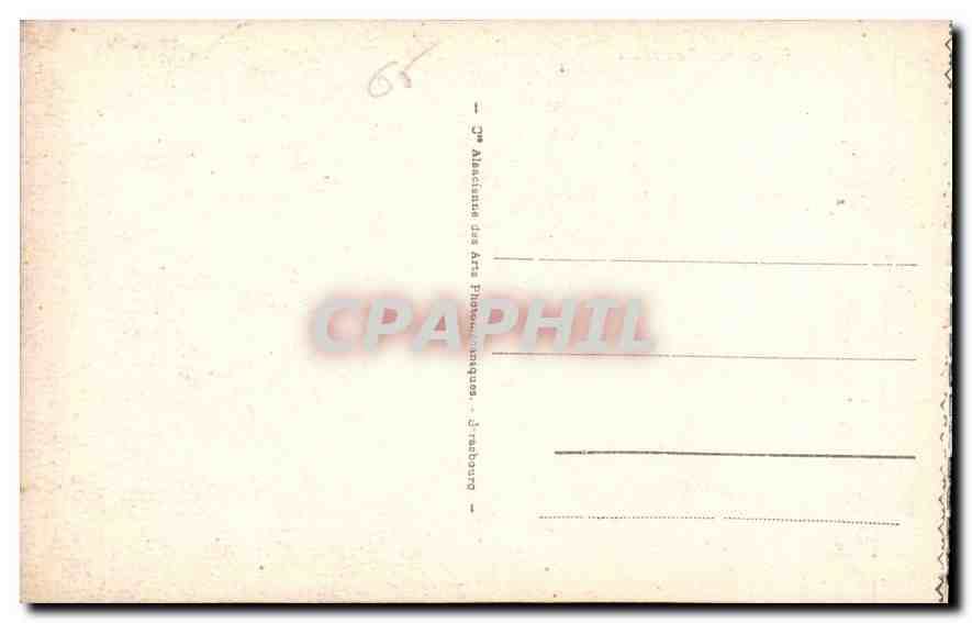 CPA Luz Eglise des Templiers  — Verso