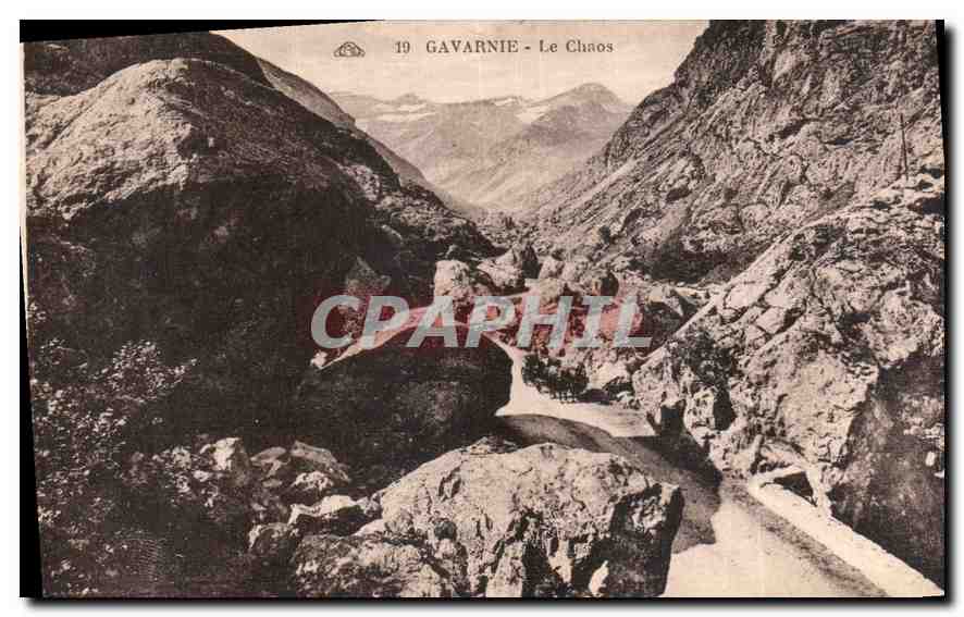 CPA Gavarnie le Chaos 