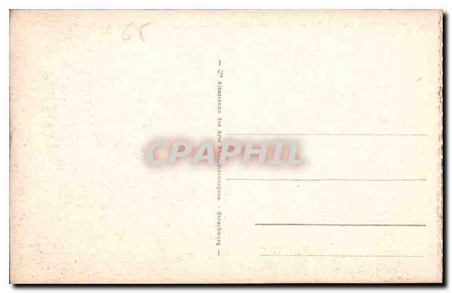 ENV. de BAGNÈRES de BIGORRE — Route du Col d'Aspin de Bagnères à Luchon — n° 93 — Reverso