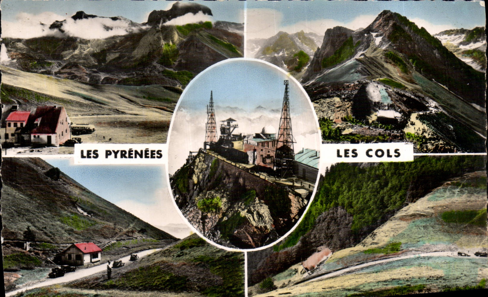 Les Pyrénées — Les cols — Réal-Photo n°102